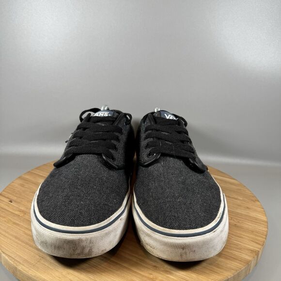 S Vans Atwood Grey Low Top Canvas Skate Sneakers Men's Size 11.5 - Picture 2 of 8